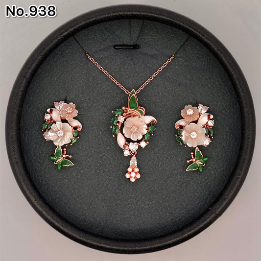 Silver Pendant Set - V One Jewellery