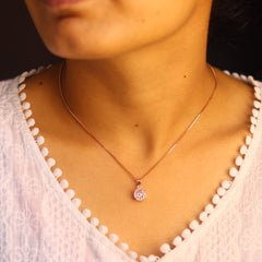 Gleam Rose Gold Jewellery Set