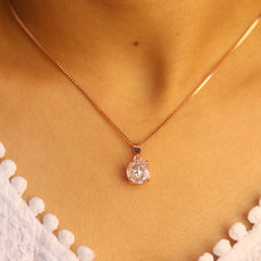 Gleam Rose Gold Jewellery Set