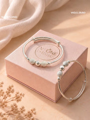 Silver bubbles kids Kada
