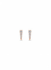 Kora shine silver stud