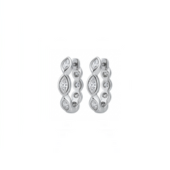 Nova Crystal silver Bali for women