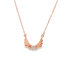 Heaven’s whisper silver chain pendant