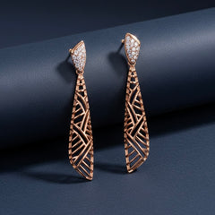 Diasoft silver earrings