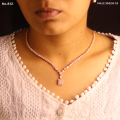 Rose Gold Enchanted Silver Necklace for Women