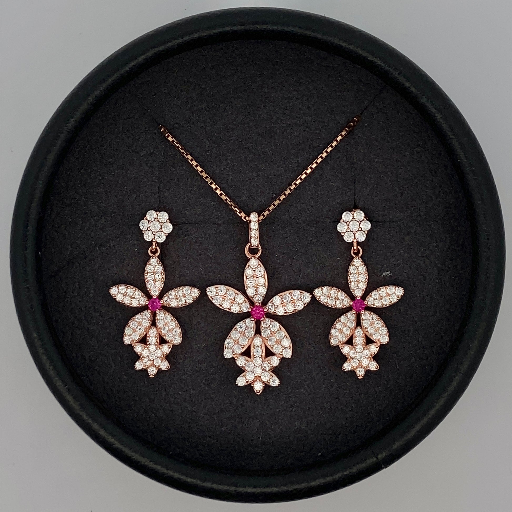 Silver Pendant Set - V One Jewellery