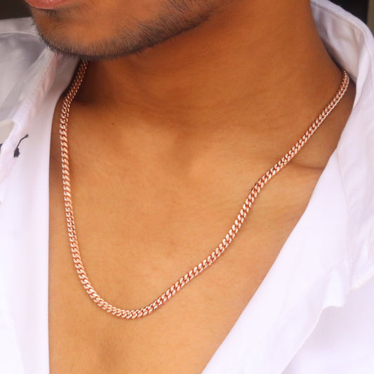 Pristine Rose Gold Chain for Men