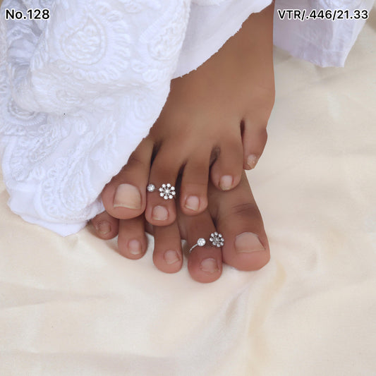 Silver Toe Rings for Women - V One Jewellery