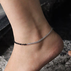 Silver Payal for Women by V One Jewellery