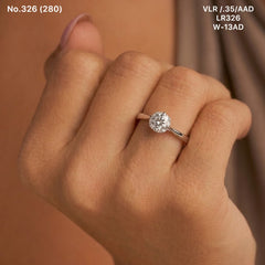 Pragya silver ring for women