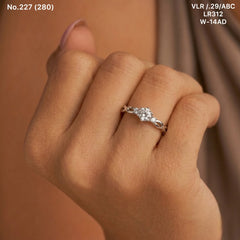 Krisha silver ring for women