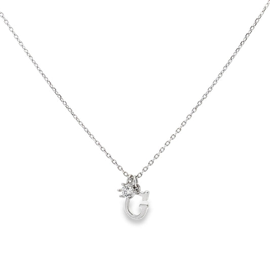 Silver Chain Pendant - V One Jewellery