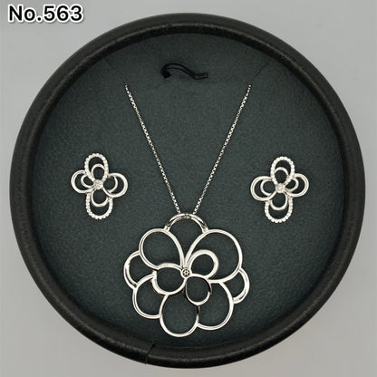 Silver Pendant Set - V One Jewellery