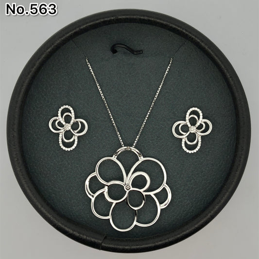 Silver Pendant Set - V One Jewellery