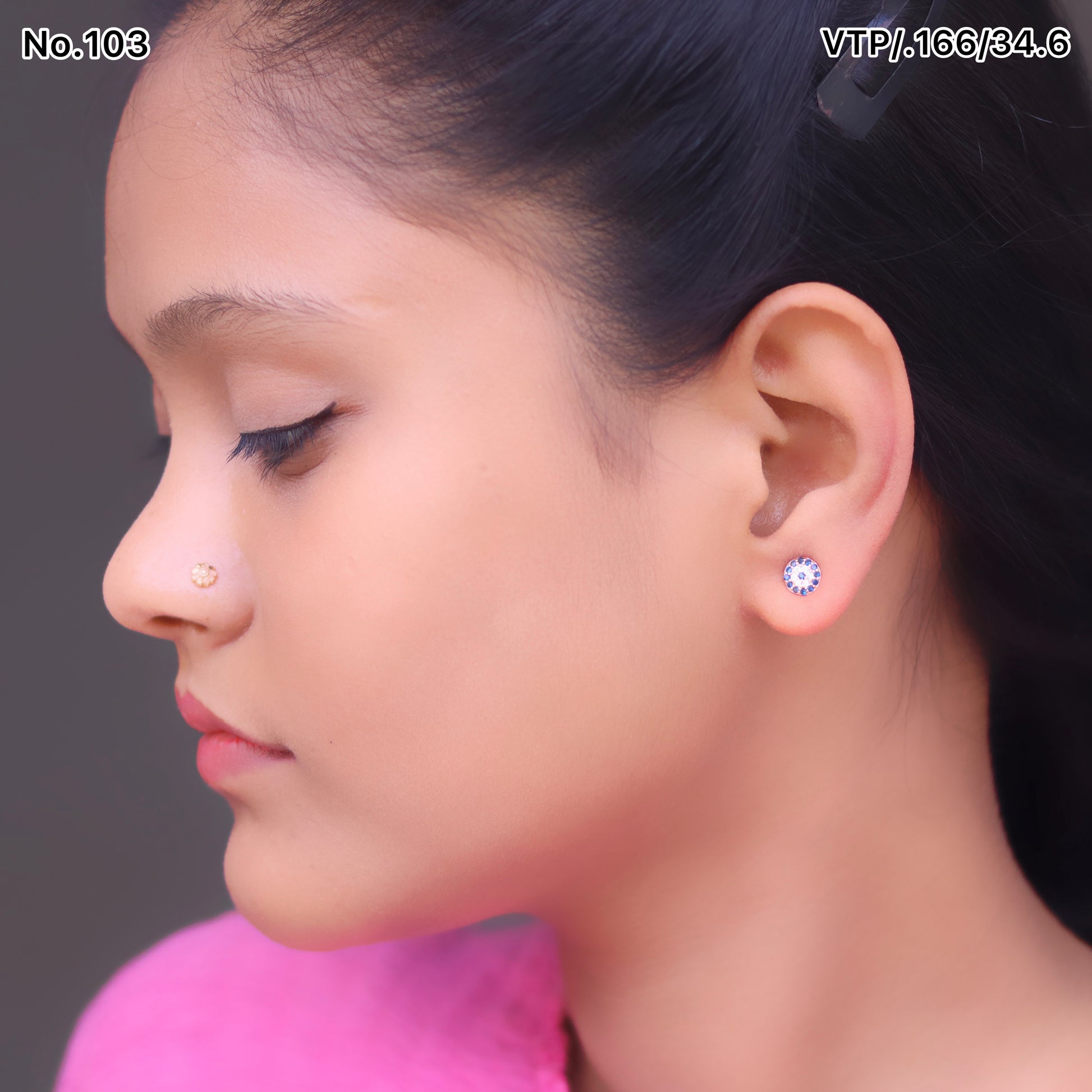 Silver Earrings for Women by V One Jewellery