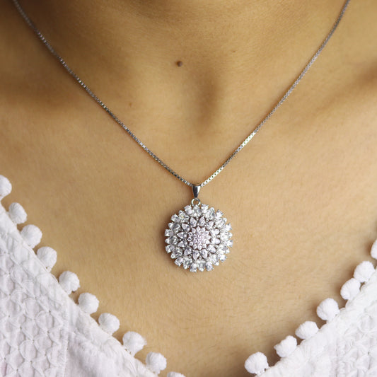 Silver Aura Jewellery Set