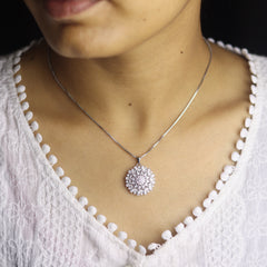 Silver Aura Jewellery Set