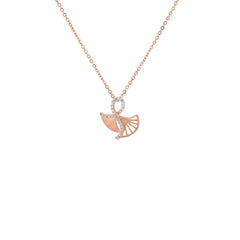 Bloom heaven silver chain pendant