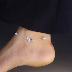 Butterfly Dreams Silver Payal