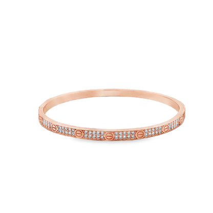 Timeless Rose Gold Kada for Women