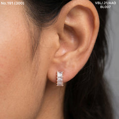 Velvet glow silver Bali for women