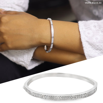 Timeless Silver Kada for Women