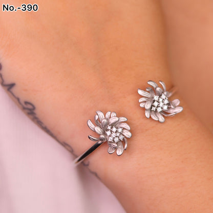 Silver Kada for Women - V One Jewellery