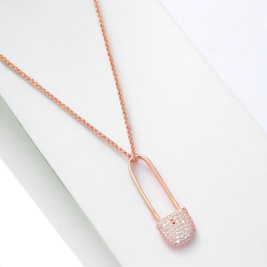 Silver Chain Pendant - V One Jewellery