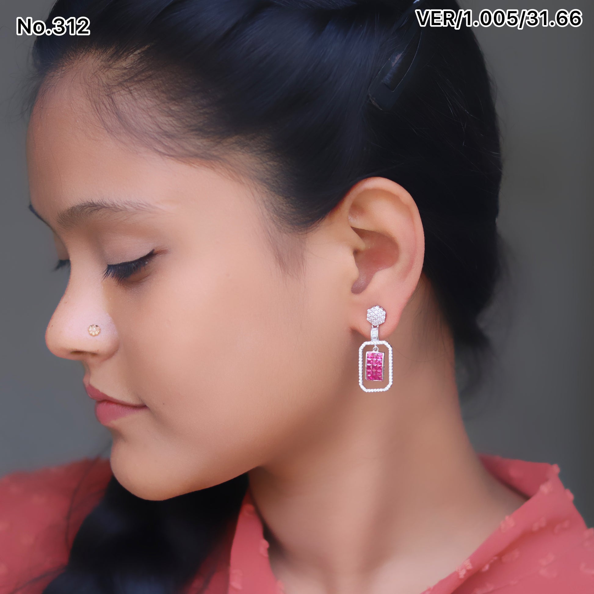 Silver Earrings for Women by V One Jewellery