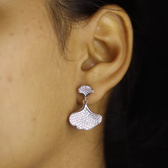 Silver Whisper Pendant Set