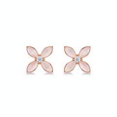 Vira gleam silver stud