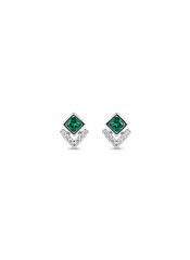 Pure emerald silver tops