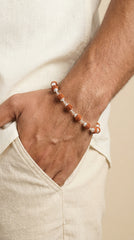 Silver Rudraksha Bracelet