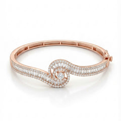 Puregrace silver kada for women