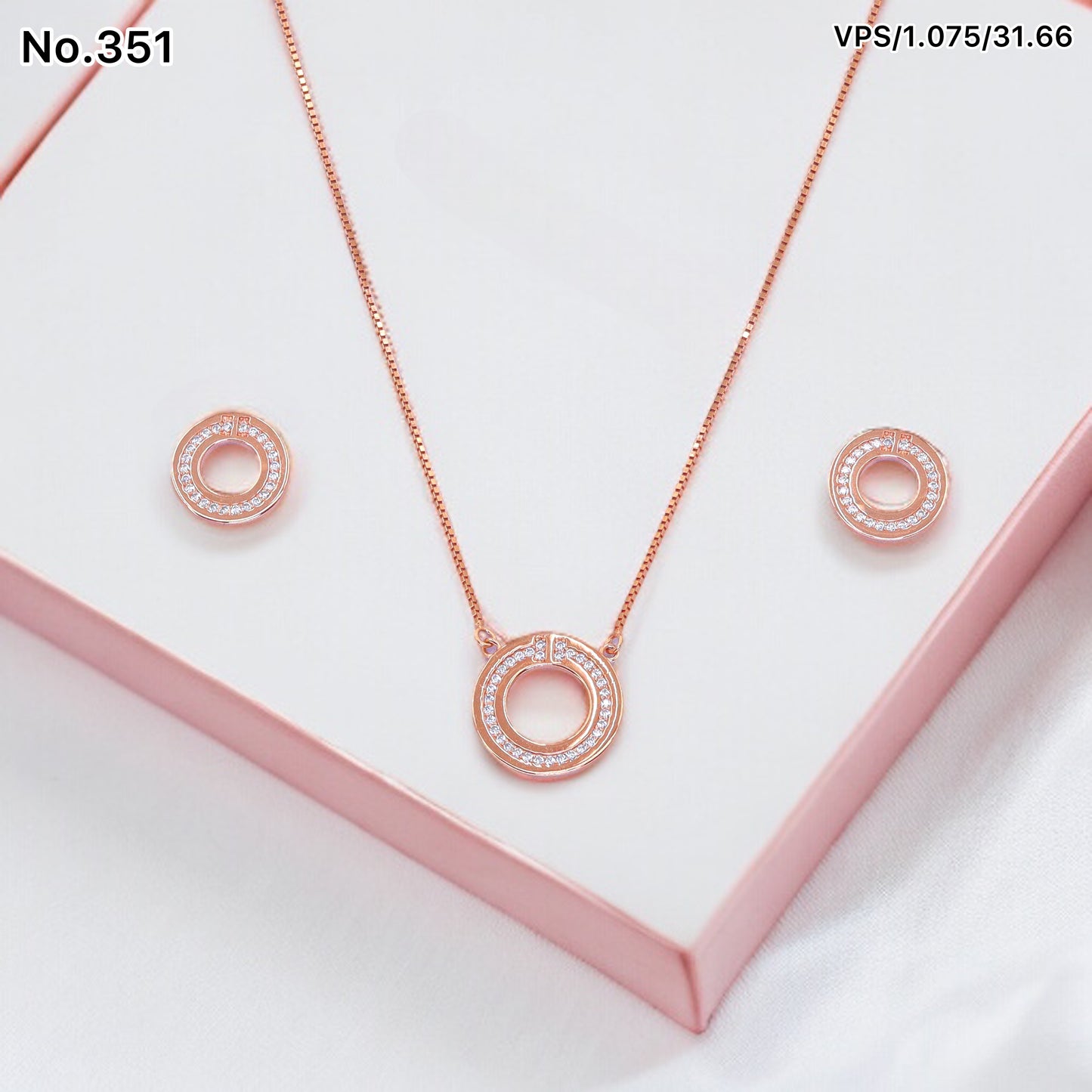 Silver Pendant Set - V One Jewellery