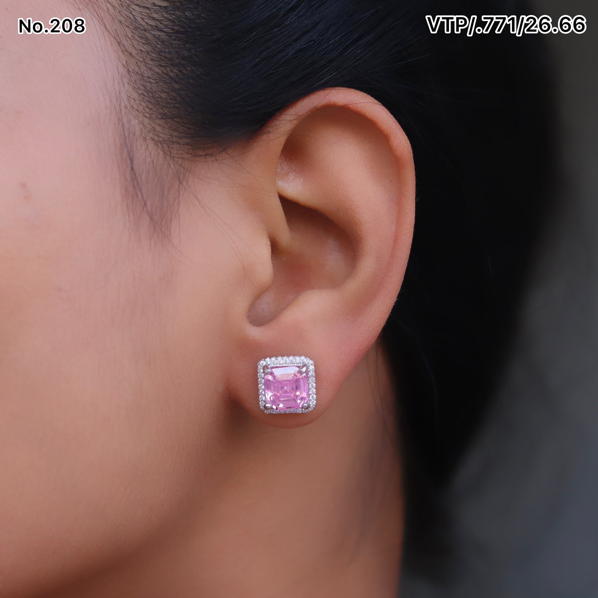 Silver Earrings for Women by V One Jewellery