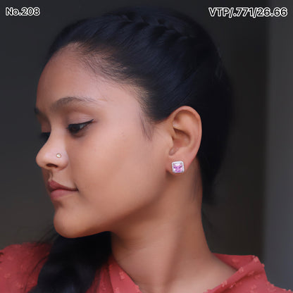 Silver Earrings for Women by V One Jewellery