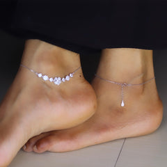 Enchanted Blossom Silver Payal