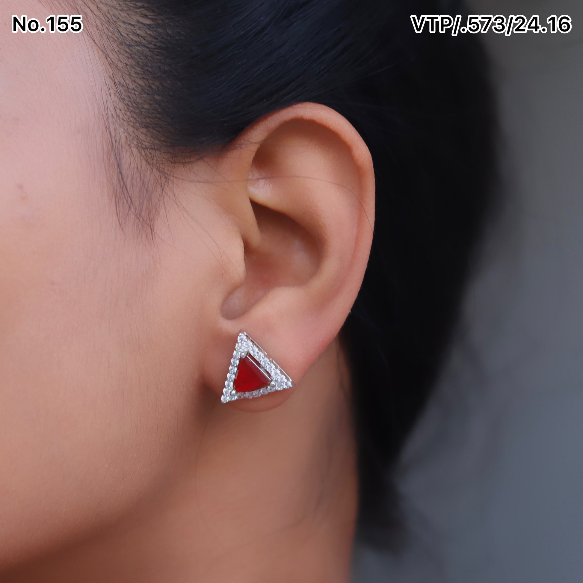 Silver Earrings for Women by V One Jewellery