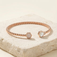 Nova silver kada for women