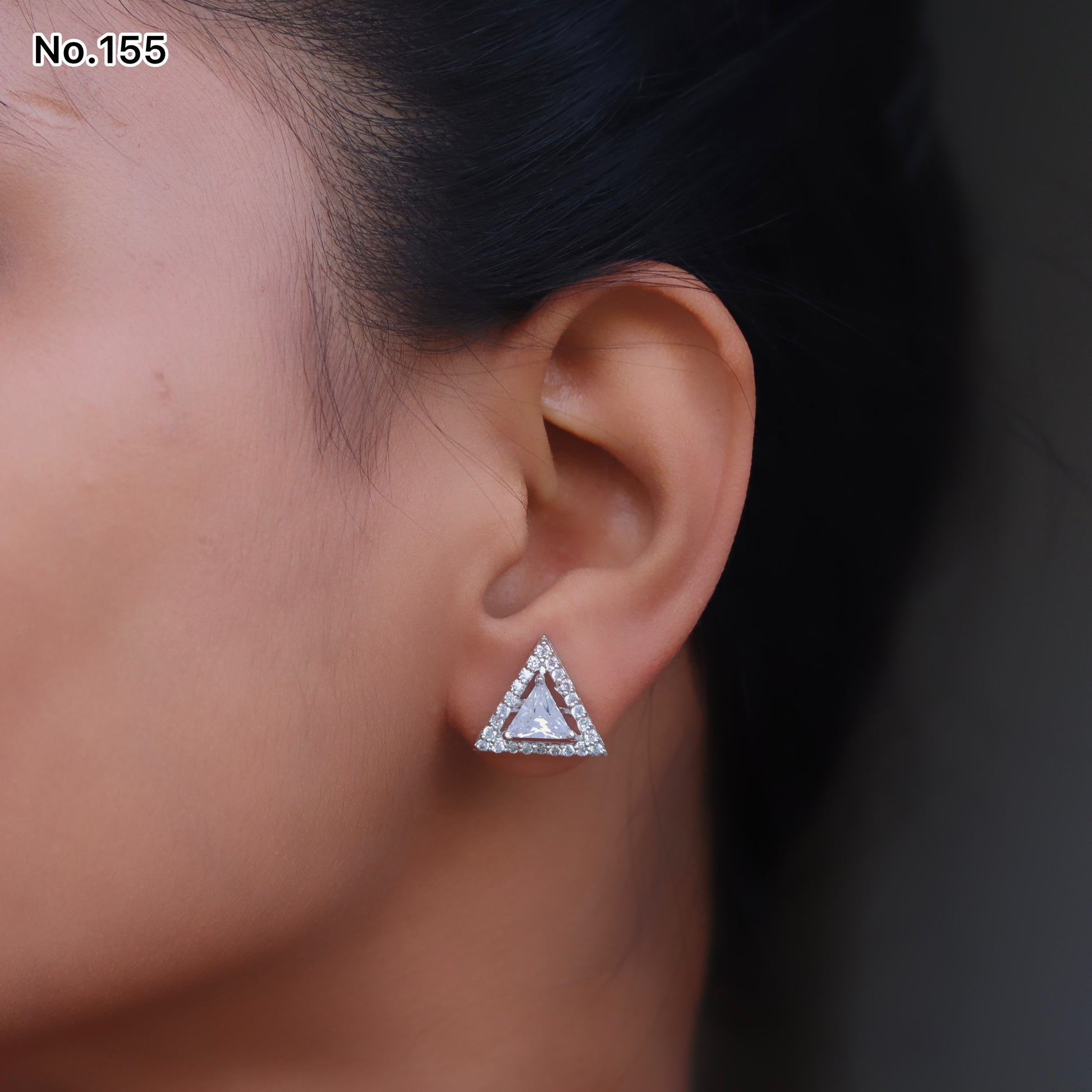 Silver Earrings for Women by V One Jewellery