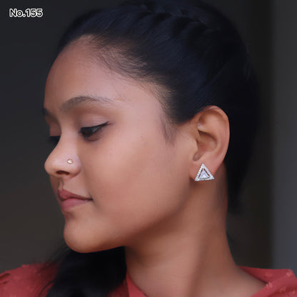 Silver Earrings for Women by V One Jewellery