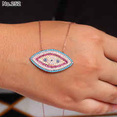 Silver Chain Pendant - V One Jewellery