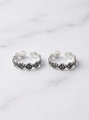 Rosella silver toerings for women