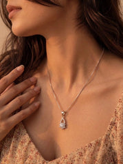 Valentina Silver Pendant set for women