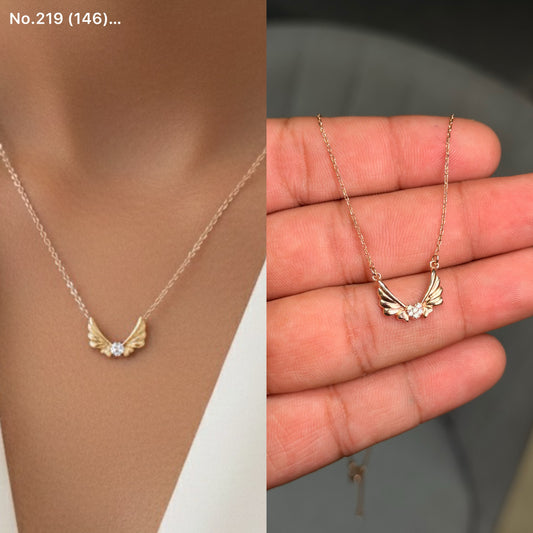 Heaven’s whisper silver chain pendant