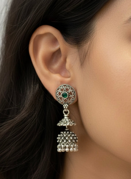 Kairah silver earrings