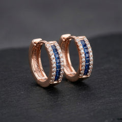 Celestia blue silver Bali for women