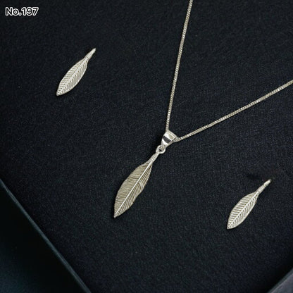 Silver Pendant Set - V One Jewellery