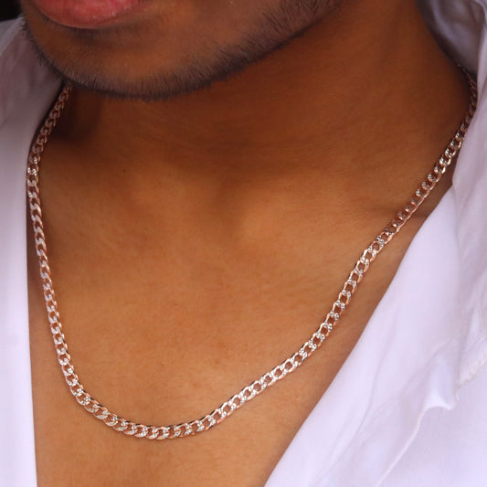 Men's Rose Gold Heritage Link Chain